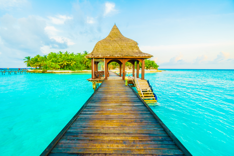 Maldives island